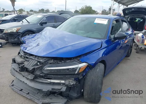 2023 Honda Civic Sport из США, поврежденный, VIN 2HGFE2F54PH506433